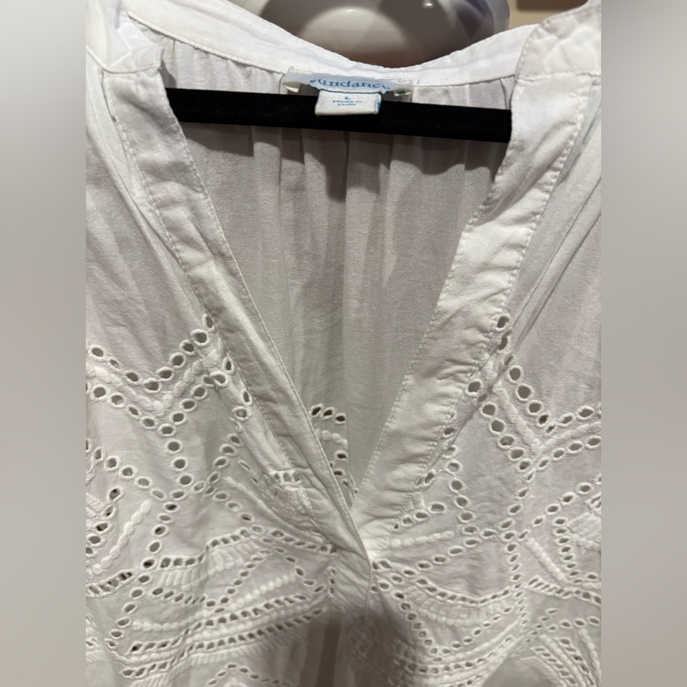 Sundance Voluminous Eyelet Blouse - Picture 4 of 5